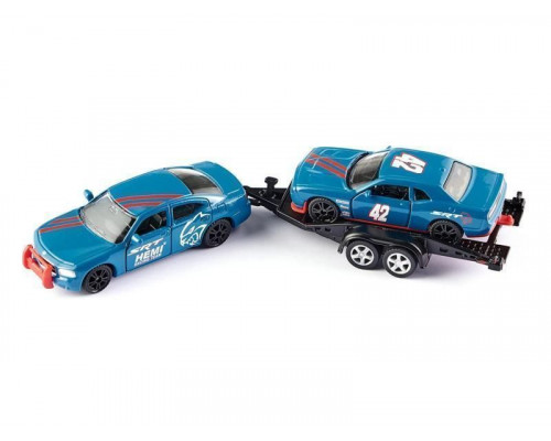 Гоночный сет моделей машин Siku 2565 Dodge Charger с Dodge Challenger, 1/55