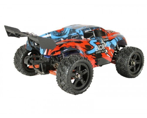 Радиоуправляемая трагги Remo Hobby S EVO-R Brushless UPGRADE V2.0 (красный) 4WD 2.4G 1/16 RTR