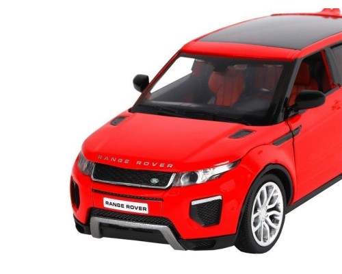 Машина "АВТОПАНОРАМА" Land Rover Range Rover Evoque HSE, красный, 1/32, в/к 17,5*12,5*6,5 см JB1251328 в Москве