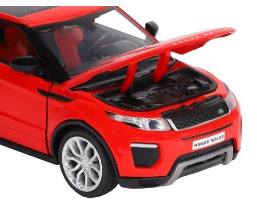 Машина "АВТОПАНОРАМА" Land Rover Range Rover Evoque HSE, красный, 1/32, в/к 17,5*12,5*6,5 см JB1251328 в Москве
