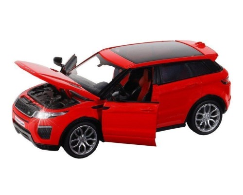 Машина "АВТОПАНОРАМА" Land Rover Range Rover Evoque HSE, красный, 1/32, в/к 17,5*12,5*6,5 см JB1251328 в Москве