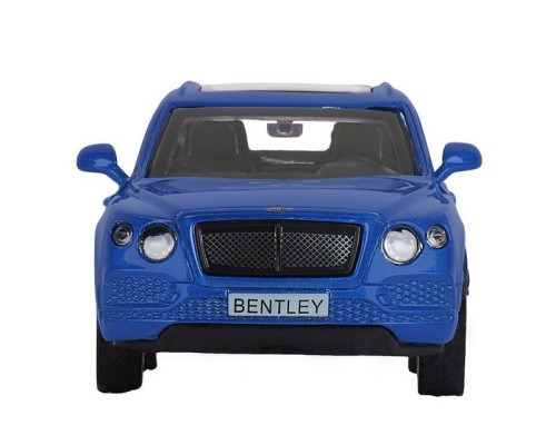 Машина "АВТОПАНОРАМА" BENTLEY BENTAYGA, синий, 1/45, инерция, в/к 17,5*12,5*6,5 см JB1200142 в Москве