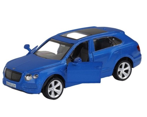 Машина "АВТОПАНОРАМА" BENTLEY BENTAYGA, синий, 1/45, инерция, в/к 17,5*12,5*6,5 см JB1200142 в Москве