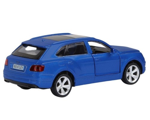 Машина "АВТОПАНОРАМА" BENTLEY BENTAYGA, синий, 1/45, инерция, в/к 17,5*12,5*6,5 см JB1200142 в Москве