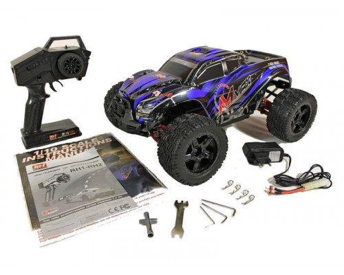 Радиоуправляемый монстр Remo Hobby MMAX PRO UPGRADE (синий) 4WD 2.4G 1/10 RTR RH1031PRO-UPG-BLUE в Орехово-Зуево Радиоуправляемый монстр Remo Hobby MMAX PRO UPGRADE (синий) 4WD 2.4G 1/10 RTR RH1031PRO-UPG-BLUE в Орехово-Зуево
