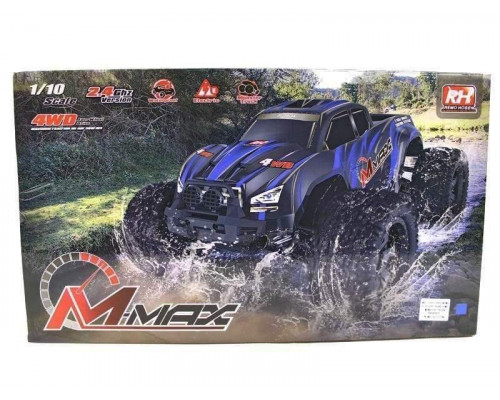 Радиоуправляемый монстр Remo Hobby MMAX PRO UPGRADE (синий) 4WD 2.4G 1/10 RTR RH1031PRO-UPG-BLUE в Орехово-Зуево Радиоуправляемый монстр Remo Hobby MMAX PRO UPGRADE (синий) 4WD 2.4G 1/10 RTR RH1031PRO-UPG-BLUE в Орехово-Зуево