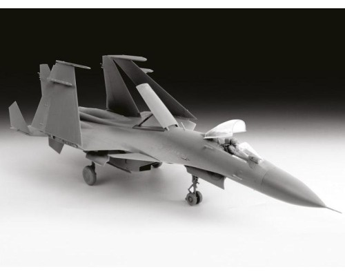 Сборная модель ZVEZDA Российский палубный истребитель Су-33, подарочный набор, 1/72 ZV-7297П в Москве