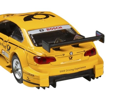 Машина "АВТОПАНОРАМА" BMW M3 DTM, желтый, 1/42, инерция, в/к 17,5*12,5*6,5 см JB1251208 в Москве