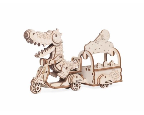 Деревянный конструктор Lemmo Модель "Мороженщик Кронки", 112 деталей LM-0212 в Москве