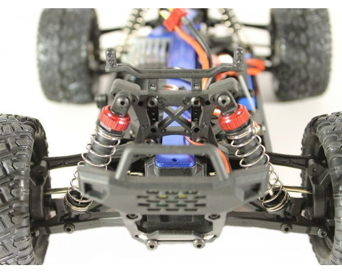 Радиоуправляемый монстр Remo Hobby SMAX Brushless V2.0 (синий) 4WD 2.4G 1/16 RTR