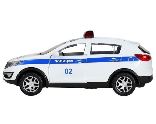 Машина "АВТОПАНОРАМА" KIA SPORTAGE R, Полиция, 1/39, инерция, откр. двери, в/к 17,5*12,5*6,5 см JB1251479 в Москве Машина "АВТОПАНОРАМА" KIA SPORTAGE R, Полиция, 1/39, инерция, откр. двери, в/к 17,5*12,5*6,5 см JB1251479 в Москве