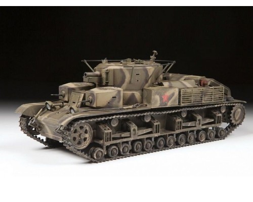 Сборная модель ZVEZDA Советский средний танк Т-28, 1/35 ZV-3694 в Москве Сборная модель ZVEZDA Советский средний танк Т-28, 1/35 ZV-3694 в Москве