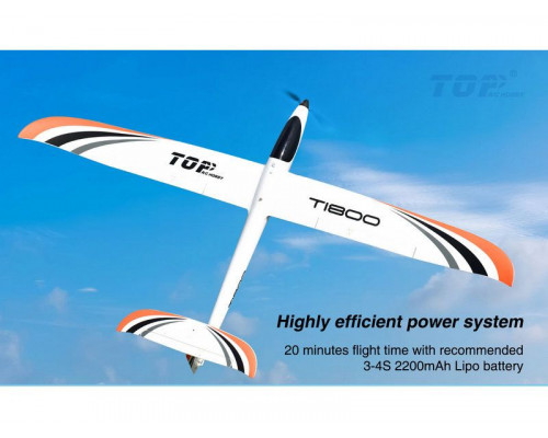 Радиоуправляемый планер Top RC T1800 (Propeller Power System) 1800мм 2.4G 4-ch LiPo RTF