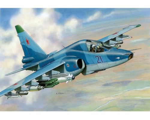 Сборная модель ZVEZDA Российский истребитель танков Су-39, 1/72 ZV-7217 в Москве