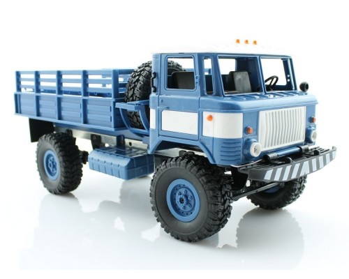 Р/У машина WPL ГАЗ-66 грузовая (синяя) 1/16+акб 2.4G RTR B-24-B в Москве Р/У машина WPL ГАЗ-66 грузовая (синяя) 1/16+акб 2.4G RTR B-24-B в Москве