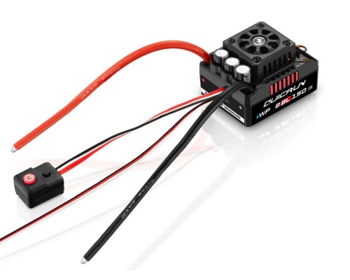 Бесколлекторный бессенсорный регулятор Hobbywing QuicRun-WP-8BL150-G2 (150A-1080A, 1/8) HW-30109003 в Москве Бесколлекторный бессенсорный регулятор Hobbywing QuicRun-WP-8BL150-G2 (150A-1080A, 1/8) HW-30109003 в Москве