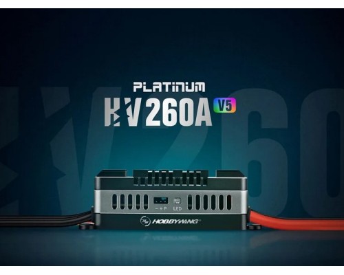 Бесколлекторный регулятор Hobbywing PLATINUM-260A-HV-SBEC-V5 (260A-400A, Aircraft, Heli) HW-30203100 в Москве Бесколлекторный регулятор Hobbywing PLATINUM-260A-HV-SBEC-V5 (260A-400A, Aircraft, Heli) HW-30203100 в Москве