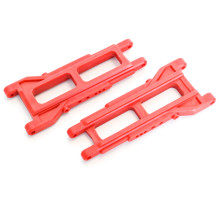 Рычаги пластиковые (удлиненные) для Remo Hobby 1/8 8037 (2024г), тюнинг, красные