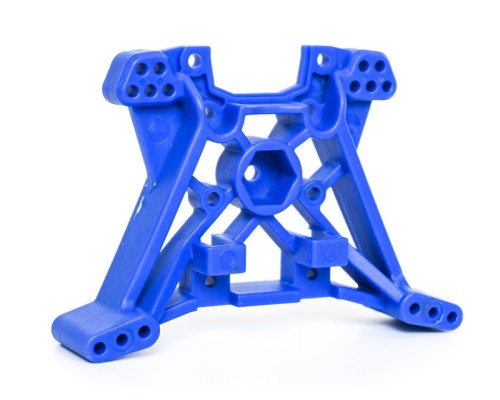 Задний держатель амортизаторов для Remo Hobby MMAX, EX3 1/10, тюнинг, синий RP2318-BLUE в Москве