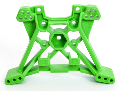 Задний держатель амортизаторов для Remo Hobby MMAX, EX3 1/10, тюнинг, зеленый RP2318-GREEN в Москве Задний держатель амортизаторов для Remo Hobby MMAX, EX3 1/10, тюнинг, зеленый RP2318-GREEN в Москве