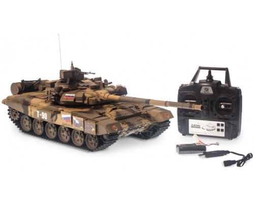 Радиоуправляемый танк Heng Long Russian Main Battle Tank Upgrade V7.0  2.4G 1/16 RTR HL3938-1U7.0 в Омске