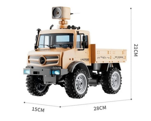 Радиоуправляемая машина WPL Следопыт с FPV HD WIFI камерой (песочная) 4WD 1/16 2.4G RTR CX002-C-Y в Москве