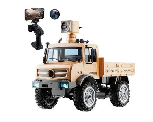 Радиоуправляемая машина WPL Следопыт с FPV HD WIFI камерой (синяя) 4WD 1/16 2.4G RTR CX002-C-B в Москве