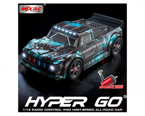Радиоуправляемая машина для дрифта MJX Hyper Go 14301 Brushless 4WD 2.4G LED 1/14 RTR MJX-14301 в Москве Радиоуправляемая машина для дрифта MJX Hyper Go 14301 Brushless 4WD 2.4G LED 1/14 RTR MJX-14301 в Москве
