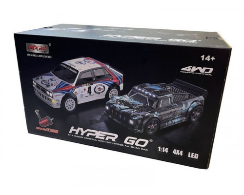 Радиоуправляемая машина для дрифта MJX Hyper Go 14302 Lancia Delta Brushless 4WD 2.4G LED 1/14 RTR MJX-14302 в Москве Радиоуправляемая машина для дрифта MJX Hyper Go 14302 Lancia Delta Brushless 4WD 2.4G LED 1/14 RTR MJX-14302 в Москве