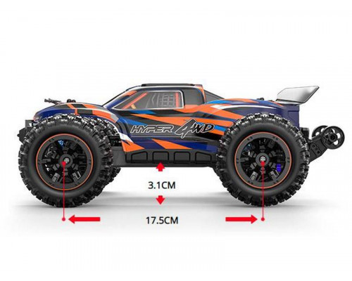 Радиоуправляемый монстр MJX Hyper Go 16108 (оранжевый) 4WD 2.4G LED 1/16 RTR MJX-16108-ORANGE в Москве Радиоуправляемый монстр MJX Hyper Go 16108 (оранжевый) 4WD 2.4G LED 1/16 RTR MJX-16108-ORANGE в Москве