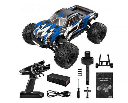Радиоуправляемый монстр MJX Hyper Go H16H (синий) 4WD 2.4G LED GPS 1/16 RTR MJX-H16H-BLUE в Москве Радиоуправляемый монстр MJX Hyper Go H16H (синий) 4WD 2.4G LED GPS 1/16 RTR MJX-H16H-BLUE в Москве