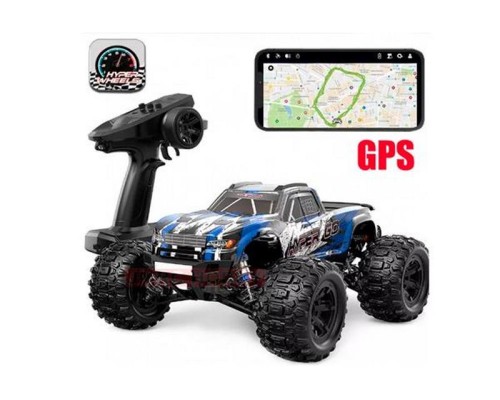 Радиоуправляемый монстр MJX Hyper Go H16H (синий) 4WD 2.4G LED GPS 1/16 RTR MJX-H16H-BLUE в Москве Радиоуправляемый монстр MJX Hyper Go H16H (синий) 4WD 2.4G LED GPS 1/16 RTR MJX-H16H-BLUE в Москве