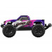 Радиоуправляемый монстр MJX Hyper Go H16H (фиолетовый) 4WD 2.4G LED GPS 1/16 RTR MJX-H16H-PURPLE в Москве