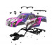 Радиоуправляемый монстр MJX Hyper Go H16H (фиолетовый) 4WD 2.4G LED GPS 1/16 RTR MJX-H16H-PURPLE в Москве