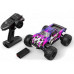 Радиоуправляемый монстр MJX Hyper Go H16H (фиолетовый) 4WD 2.4G LED GPS 1/16 RTR MJX-H16H-PURPLE в Москве
