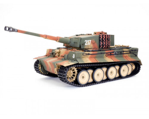 Радиоуправляемый танк Taigen 1/24 Tiger 1 (Германия, поздняя версия), для ИК боя, камуфляж 2.4G RTR TG3841-11-M-C в Москве Радиоуправляемый танк Taigen 1/24 Tiger 1 (Германия, поздняя версия), для ИК боя, камуфляж 2.4G RTR TG3841-11-M-C в Москве
