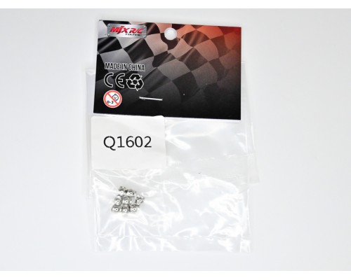 Шаровые шарниры подвески и рулевого управления Q1602 для автомоделей MJX 1/14, 1/16, 8шт MJX-Q1602 в Москве