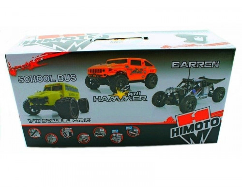 Радиоуправляемый монстр Himoto Crasher 4WD 2.4G 1/18 RTR E18MC в Серпухове