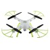Р/У квадрокоптер Syma X5HW (белый) с FPV трансляцией Wi-Fi, барометр 2.4G RTF X5HW-WHITE в Рязани