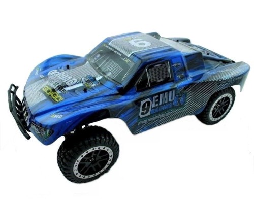 Радиоуправляемый шорт-корс Remo Hobby 9EMU (синий) 4WD 2.4G 1/8 RTR RH1021-BLUE в Ульяновске
