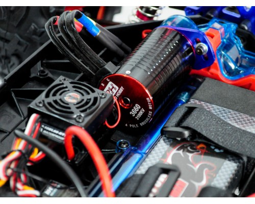 Радиоуправляемая трагги Remo Hobby EVO-R Brushless UPGRADE (зеленая) 4WD 2.4G 1/8 RTR RH8066-GREEN в Москве