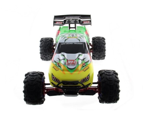 Радиоуправляемая трагги Remo Hobby EVO-R Brushless UPGRADE (зеленая) 4WD 2.4G 1/8 RTR RH8066-GREEN в Москве