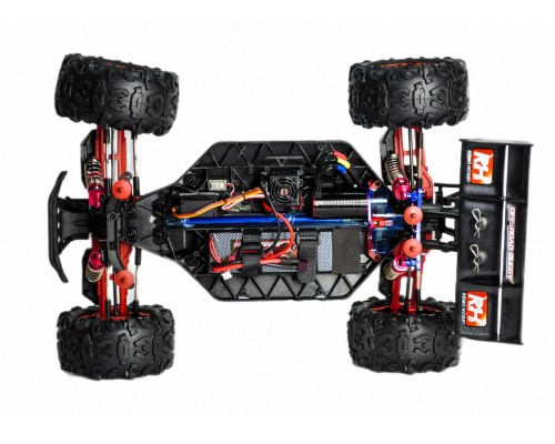 Радиоуправляемая трагги Remo Hobby EVO-R Brushless UPGRADE (зеленая) 4WD 2.4G 1/8 RTR RH8066-GREEN в Москве