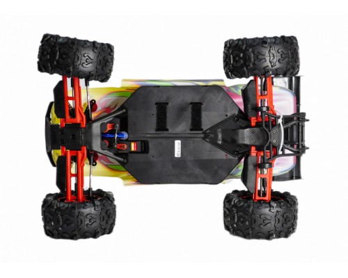 Радиоуправляемая трагги Remo Hobby EVO-R Brushless UPGRADE (зеленая) 4WD 2.4G 1/8 RTR RH8066-GREEN в Москве