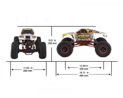 Радиоуправляемый краулер Remo Hobby Mountain Lion Xtreme 4WD 2.4G 1/10 RTR RH1071 в Энгельсе Радиоуправляемый краулер Remo Hobby Mountain Lion Xtreme 4WD 2.4G 1/10 RTR RH1071 в Энгельсе