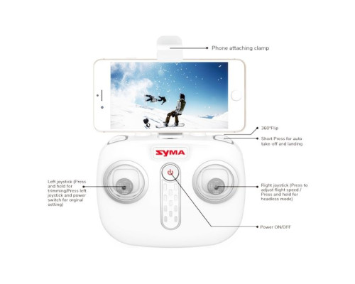 Р/У квадрокоптер Syma X25PRO с FPV трансляцией, GPS, барометр 2.4G RTF X25PRO в Серпухове Р/У квадрокоптер Syma X25PRO с FPV трансляцией, GPS, барометр 2.4G RTF X25PRO в Серпухове