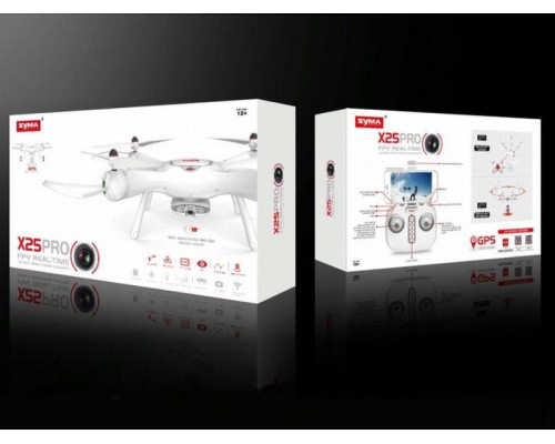 Р/У квадрокоптер Syma X25PRO с FPV трансляцией, GPS, барометр 2.4G RTF X25PRO в Серпухове Р/У квадрокоптер Syma X25PRO с FPV трансляцией, GPS, барометр 2.4G RTF X25PRO в Серпухове