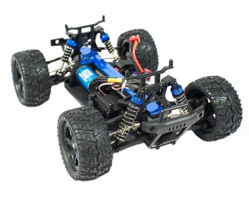 Радиоуправляемый монстр Remo Hobby SMAX Brushless (синий) 4WD 2.4G 1/16 RTR RH1635-BLUE в Энгельсе Радиоуправляемый монстр Remo Hobby SMAX Brushless (синий) 4WD 2.4G 1/16 RTR RH1635-BLUE в Энгельсе