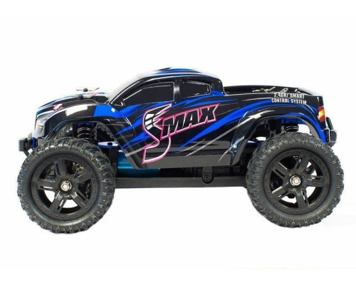 Радиоуправляемый монстр Remo Hobby SMAX Brushless (синий) 4WD 2.4G 1/16 RTR RH1635-BLUE в Энгельсе Радиоуправляемый монстр Remo Hobby SMAX Brushless (синий) 4WD 2.4G 1/16 RTR RH1635-BLUE в Энгельсе