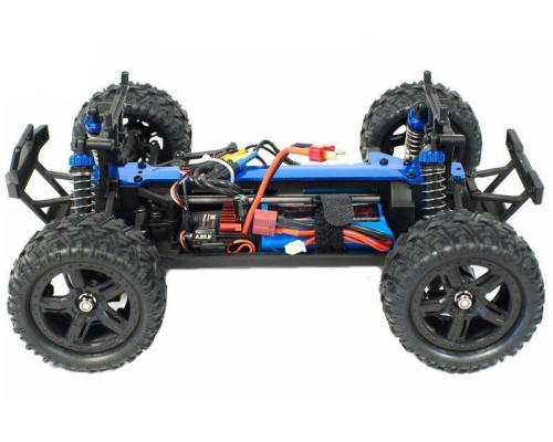 Радиоуправляемый монстр Remo Hobby SMAX Brushless (синий) 4WD 2.4G 1/16 RTR RH1635-BLUE в Энгельсе Радиоуправляемый монстр Remo Hobby SMAX Brushless (синий) 4WD 2.4G 1/16 RTR RH1635-BLUE в Энгельсе